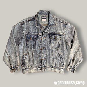 Vintage 80s/90s Bleached Pepe Jean Jacket, Size S (Unisex)